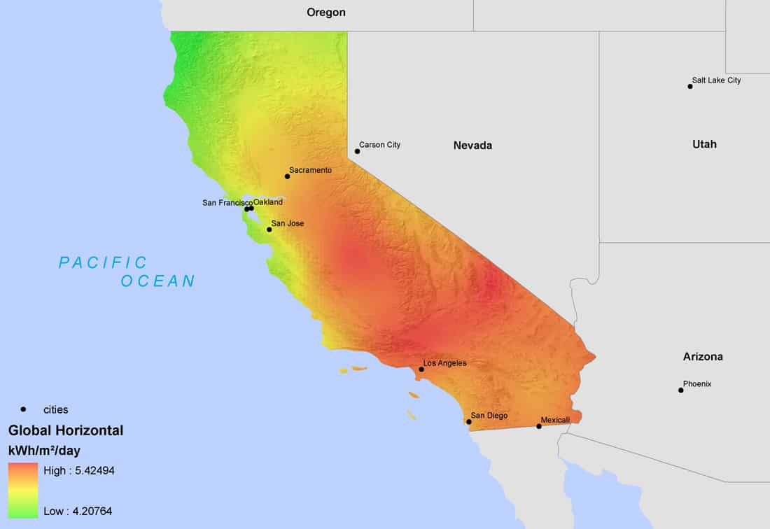 San Diego Solar Maps Shows Large Amount of Solar Installations